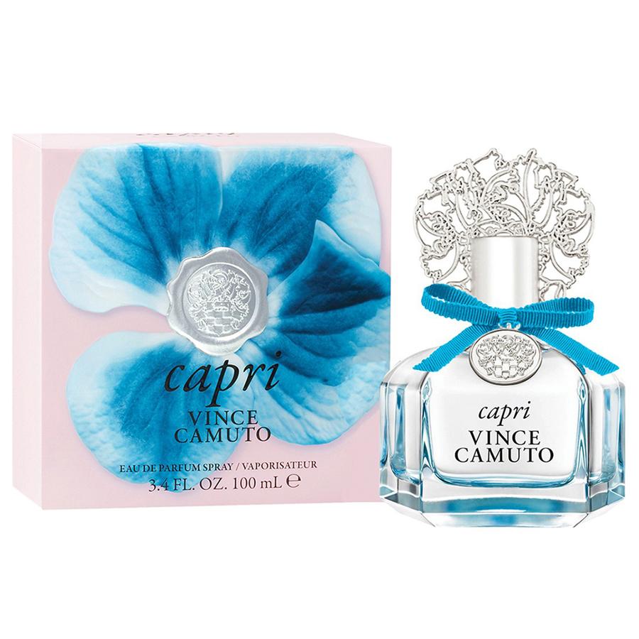 Vince Camuto Capri EDP spray 3.4 oz blue bottle