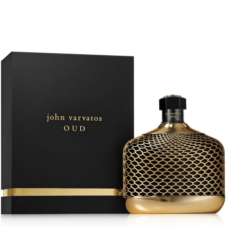 John Varvatos Oud men EDP 4.2 oz amber bottle fragrance