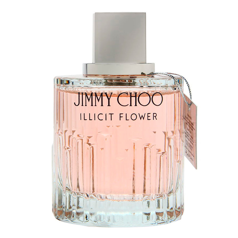 Foto de Illicit Flower de Jimmy Choo para mujer, probador en aerosol EDT de 3,4 oz
