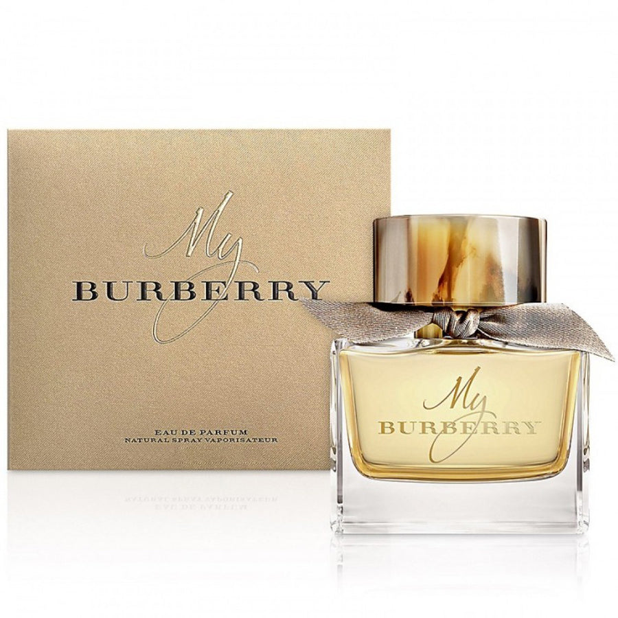 My Burberry EDP spray 3.0 oz honey glass bottle