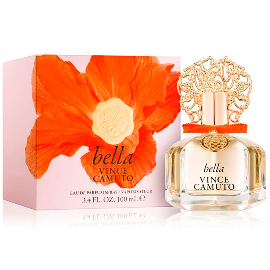 Bella by Vince Camuto EDP 3.4 oz gold bottle