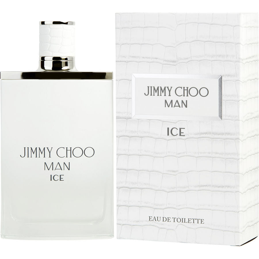 Jimmy Choo Man Ice men EDT 3.4 oz fragancia en botella esmerilada