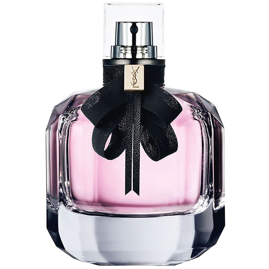 Mon Paris de Yves Saint Laurent para mujer, botella de rubor EDP Spray Tester de 3.0 oz con lazo negro