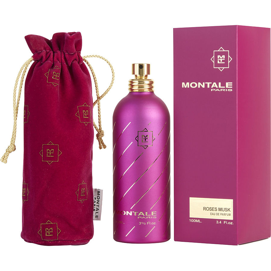 Roses Musk de Montale Women botella de perfume EDP de 3,4 oz