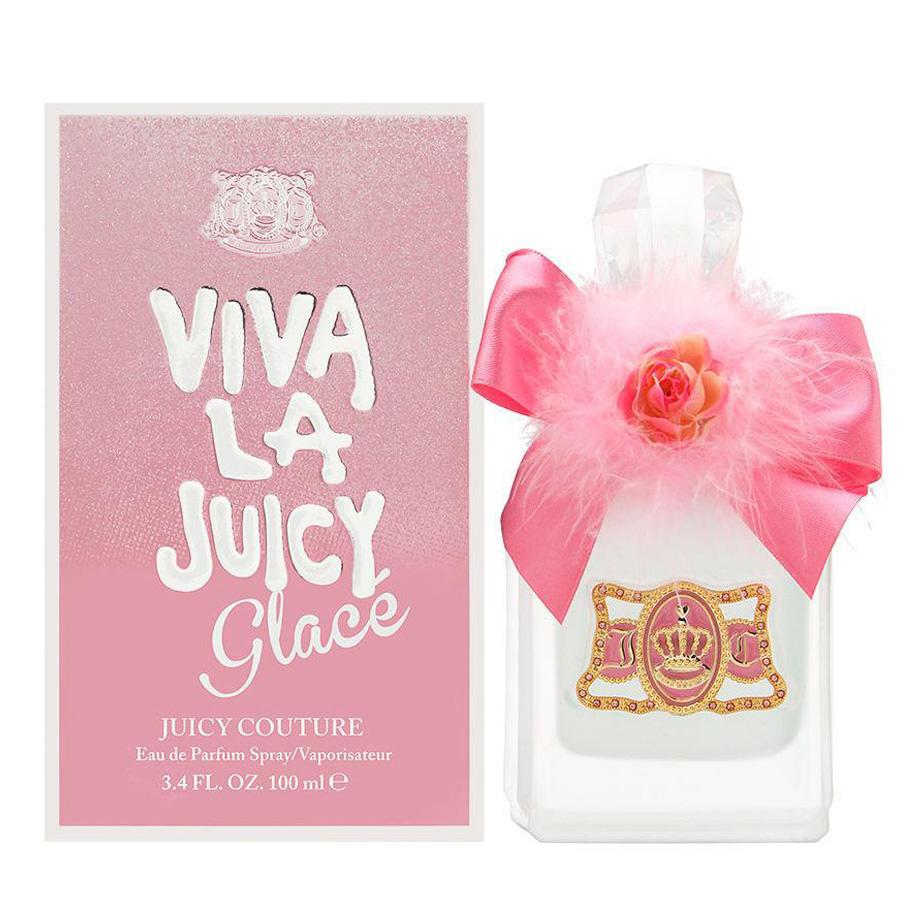 Viva La Juicy Glace EDT spray 3.4 oz frosted bottle