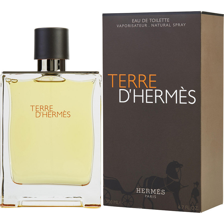 Foto de Terre d'Hermes de Hermes para hombres EDT en aerosol de 6.7 oz