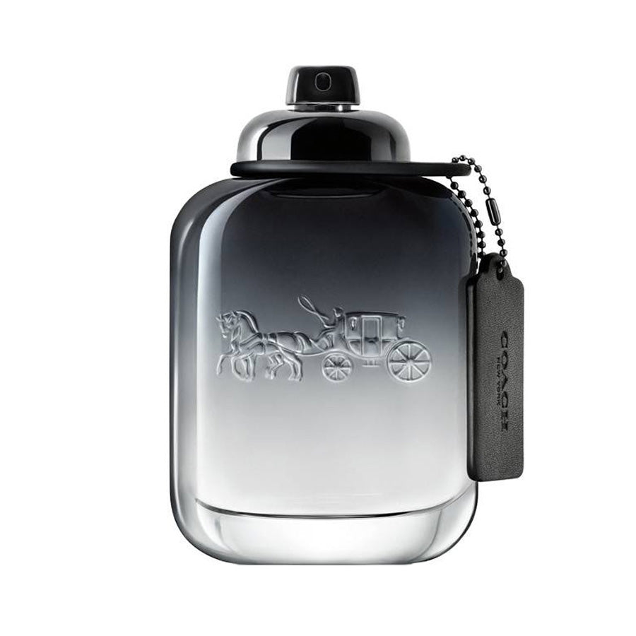 Coach for Men EDT spray probador de 3.4 oz, botella gris ombré