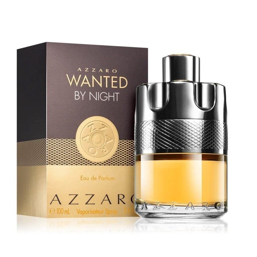 Wanted by Night cologne 3.4 oz dark amber bottle