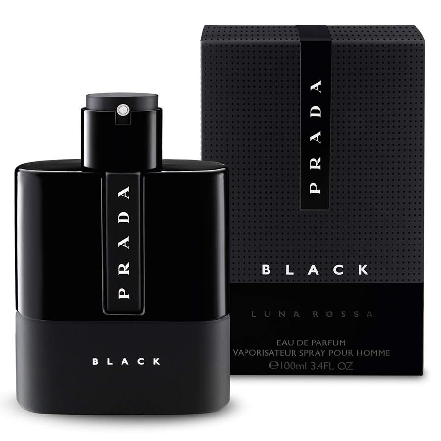 Luna Rossa Black cologne 3.4 oz black Prada bottle