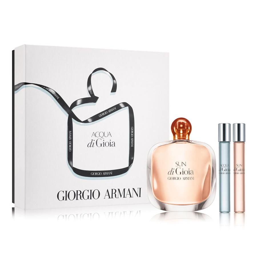 Sun Di Gioia Giorgio Armani women's EDP three-piece gift set
