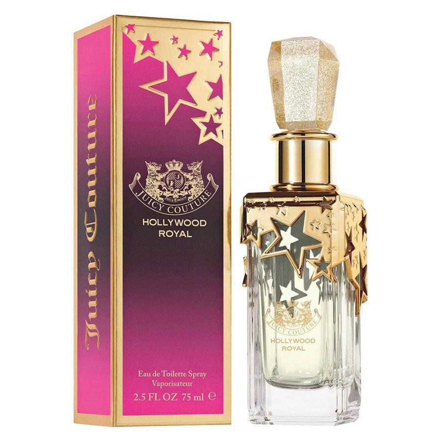 Hollywood Royal by Juicy Couture women's 2.5 oz perfume with gold stars