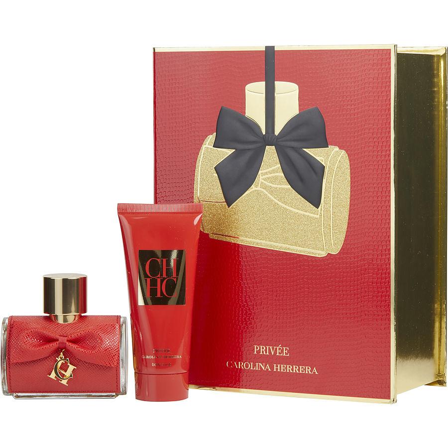 CH Privée Carolina Herrera women's perfume gift set with body lotion