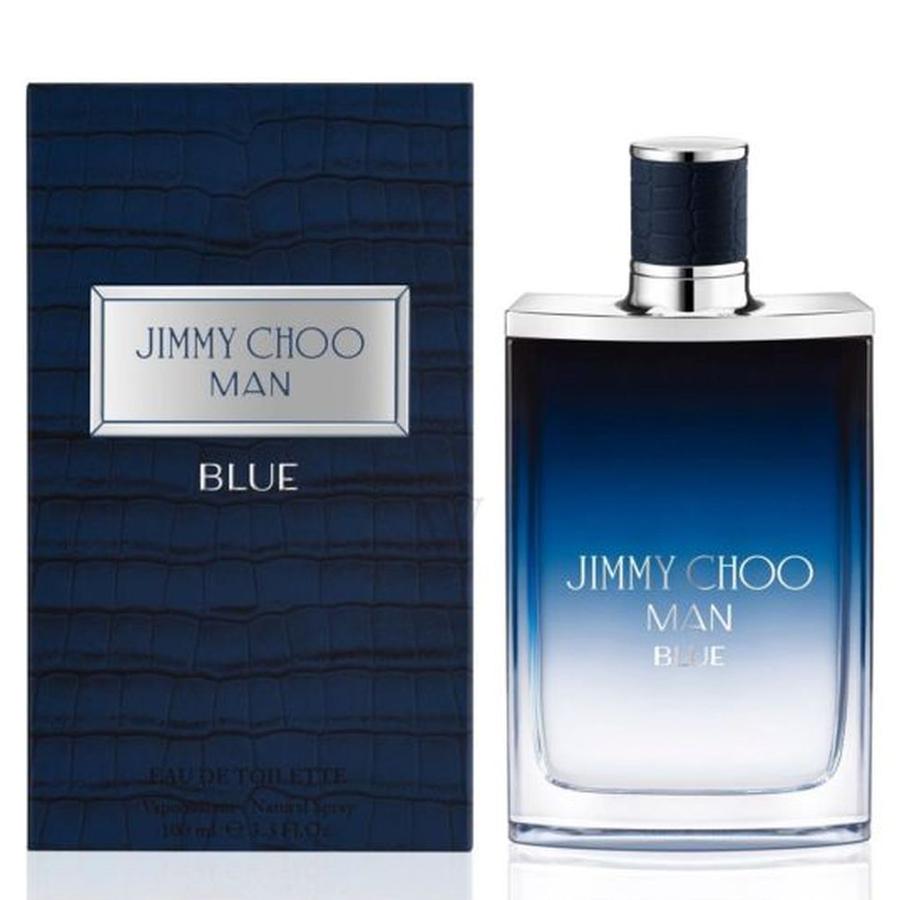 Jimmy Choo Man Blue 3.3 oz men’s EDT, gradient blue bottle