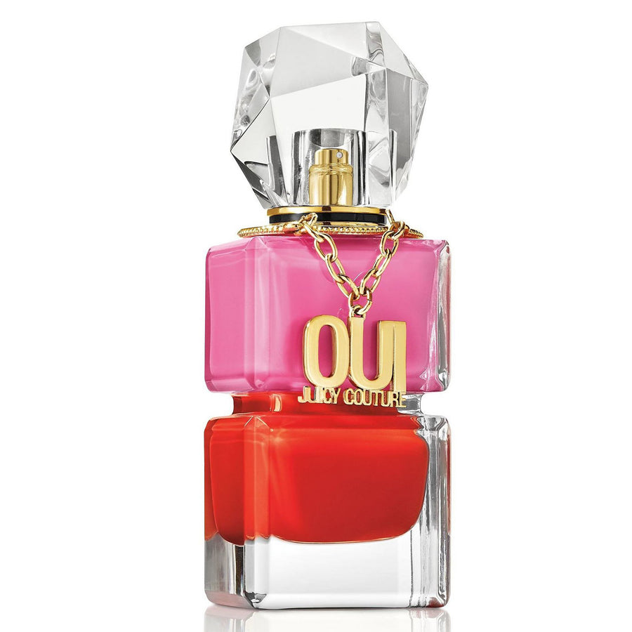 Juicy Couture Oui perfume 3.4 oz tester colorful bottle