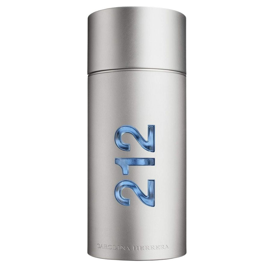 212 Men by Carolina Herrera for Men 6.7 oz EDT Spray Tester silver cylinder bottle