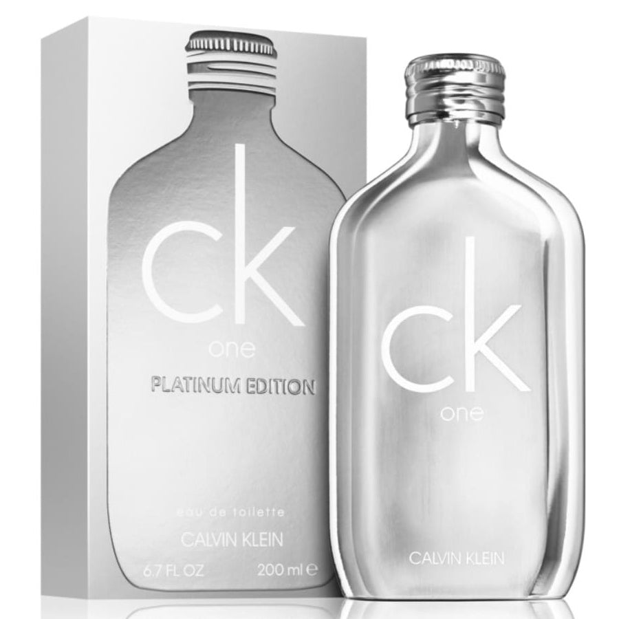 Foto de CK One Platinum de Calvin Klein para unisex 6.7 oz EDT Spray