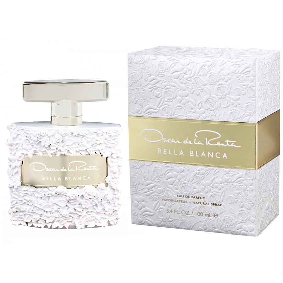 Bella Blanca perfume 3.4 oz white floral bottle