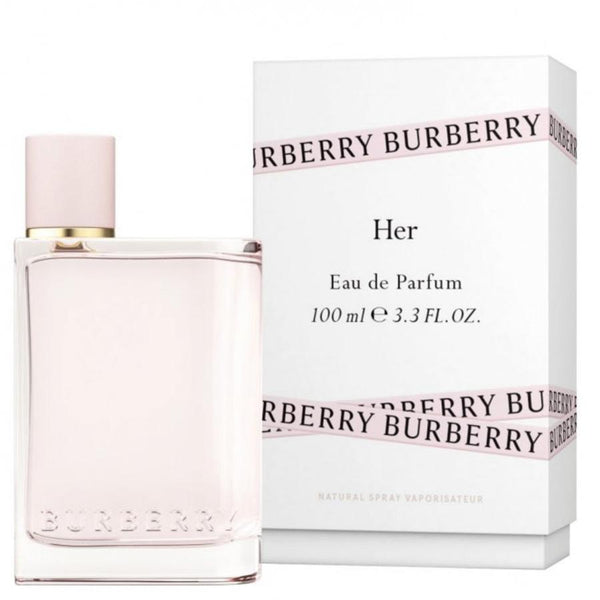 Her by Burberry Women 3.4 oz EDP Spray blush pink bottle
