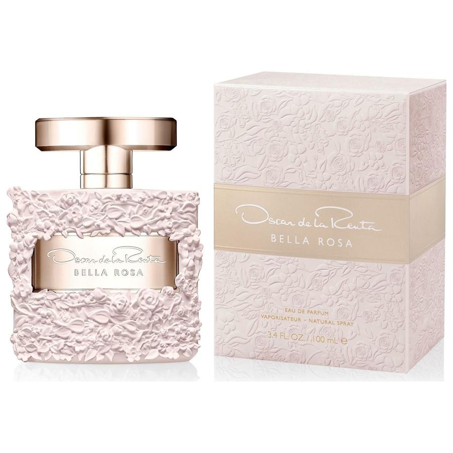Bella Rosa perfume 3.4 oz with blush floral cap