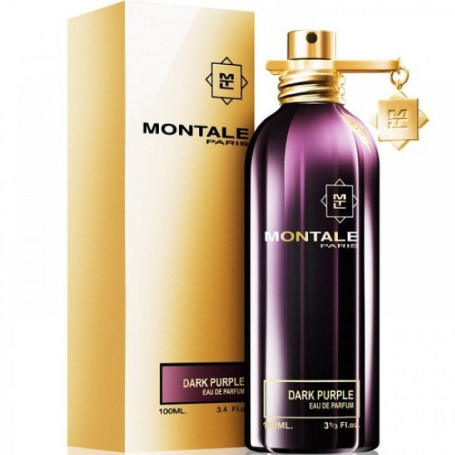 Dark Purple de Montale unisex EDP 3.4 oz, botella de aluminio violeta
