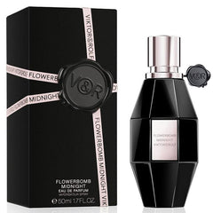 Flowerbomb Midnight de Viktor&amp;Rolf para mujer, 50 ml, EDP Spray
