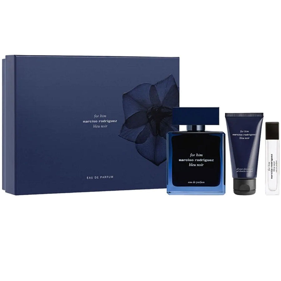 For Him Bleu Noir by Narciso Rodriguez three-piece EDP gift set