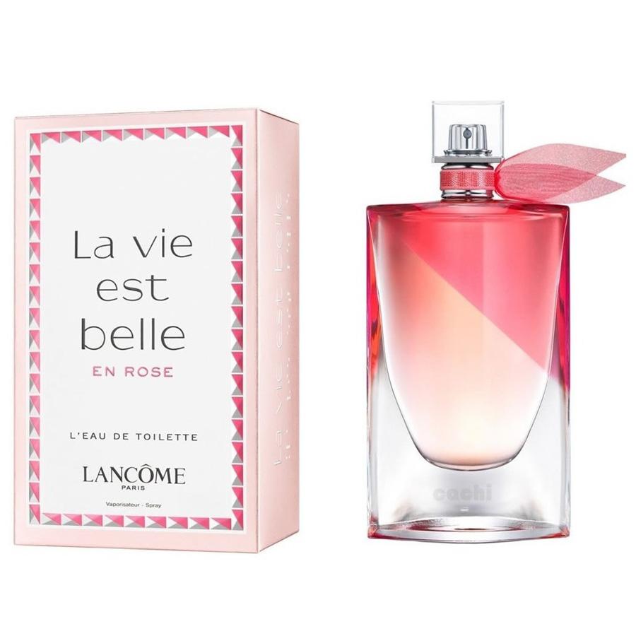 Foto de La Vie Est Belle en Rose de Lancome para mujer EDT en aerosol de 3,4 oz