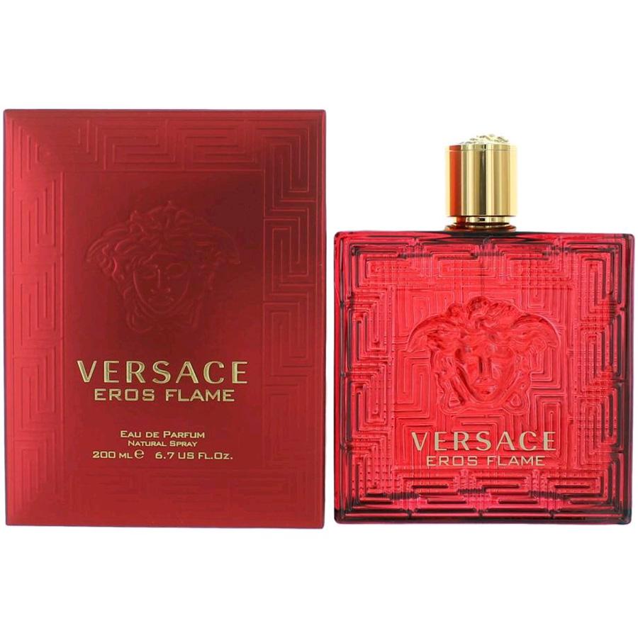 Versace Eros Flame men’s EDP 6.7 oz red bottle