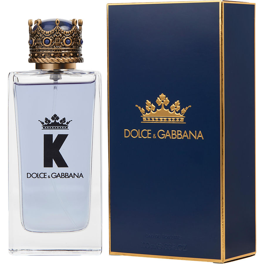 K by Dolce & Gabbana for Men 3.4 oz EDT, crown cap bottle