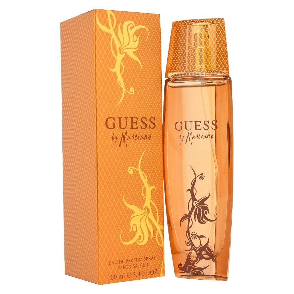 Guess by Marciano EDP for women, 3.3 oz amber-gold bottle