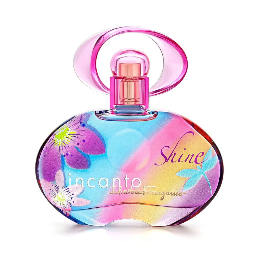 Probador Incanto Shine de Salvatore Ferragamo EDT, 3,4 oz, botella colorida
