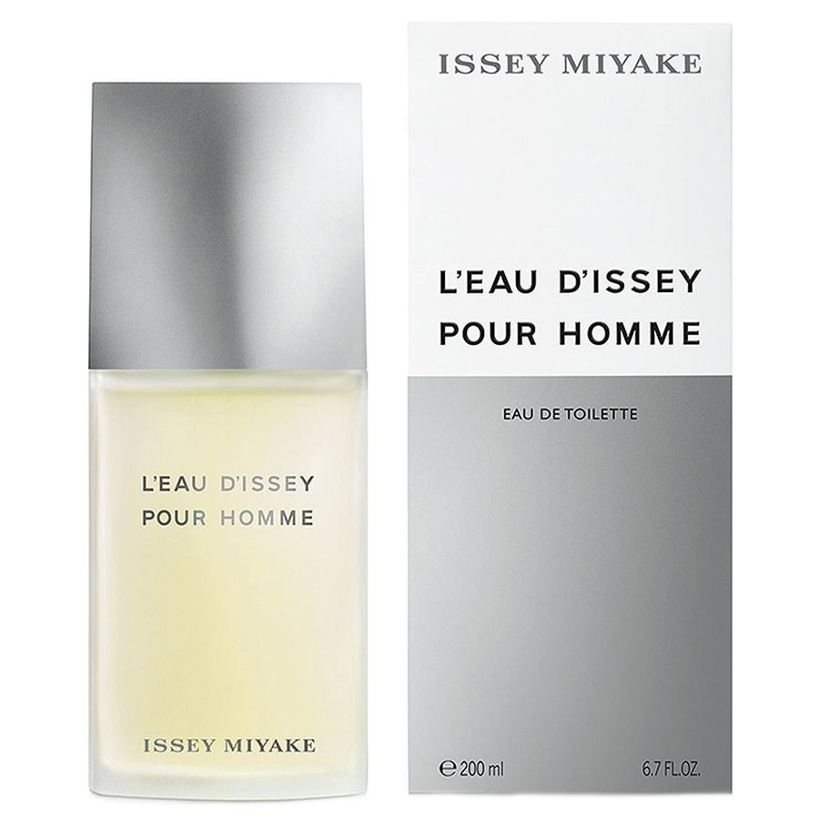 L'Eau d'Issey Pour Homme EDT 6.8 oz colonia para hombre, gorra esmerilada
