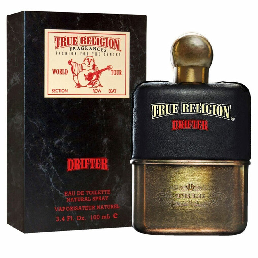 True Religion Drifter men’s EDT in dark 3.4 oz bottle