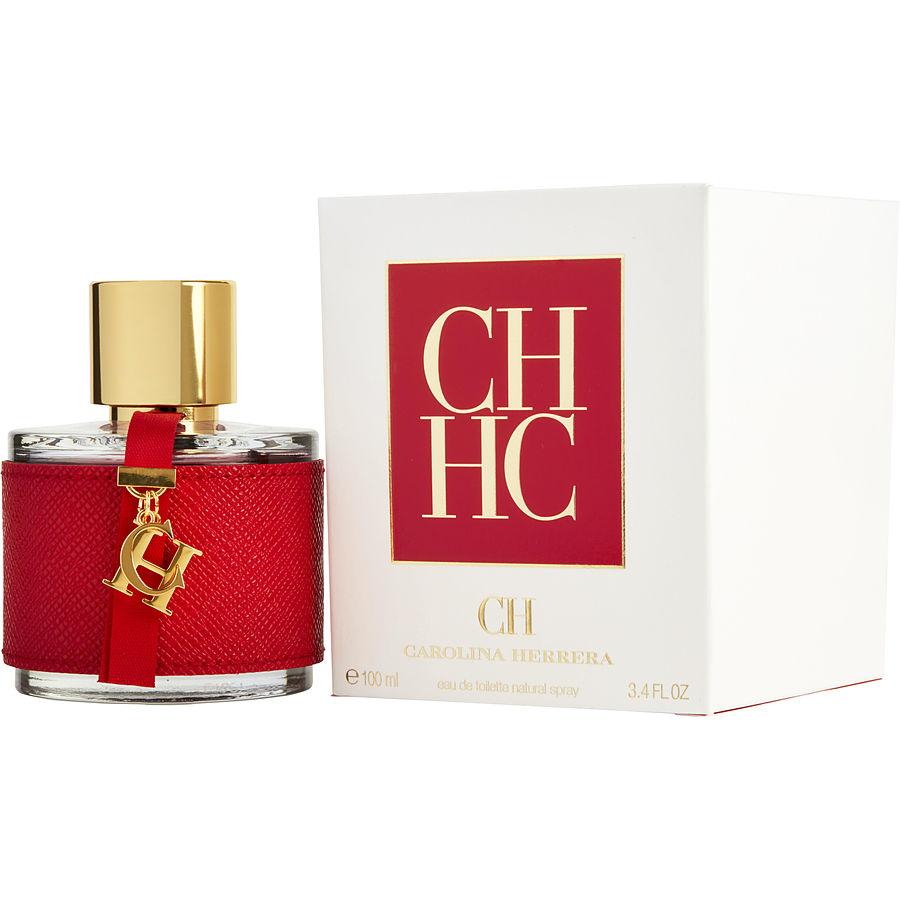 CH by Carolina Herrera women’s EDT 3.4 oz red bottle