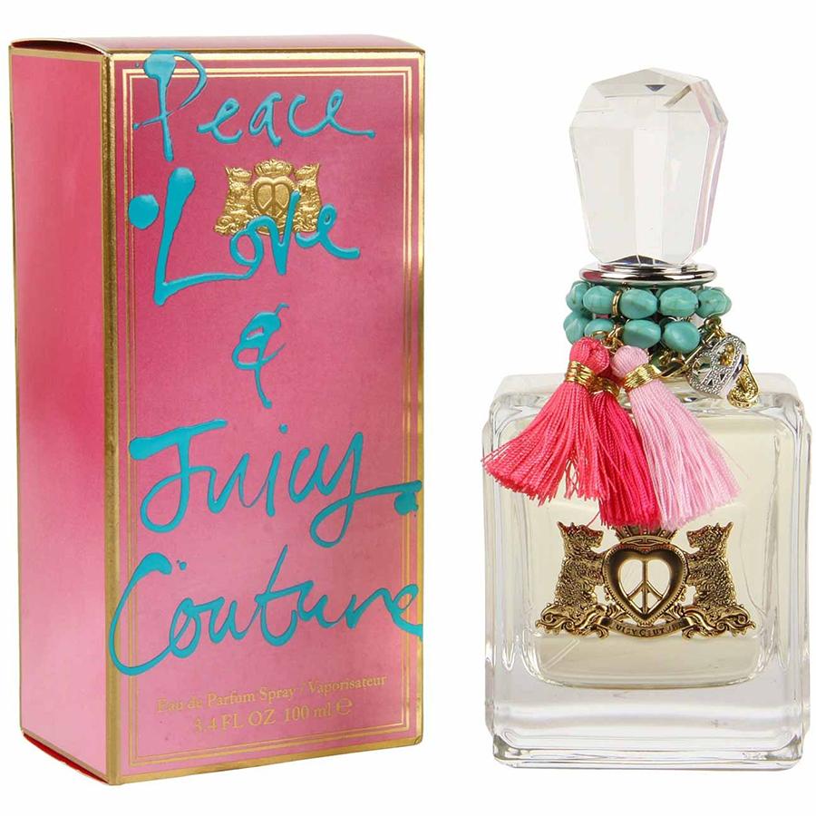 Photo of Peace, Love & Juicy Couture by Juicy Couture for Women 3.4 oz EDP Spray