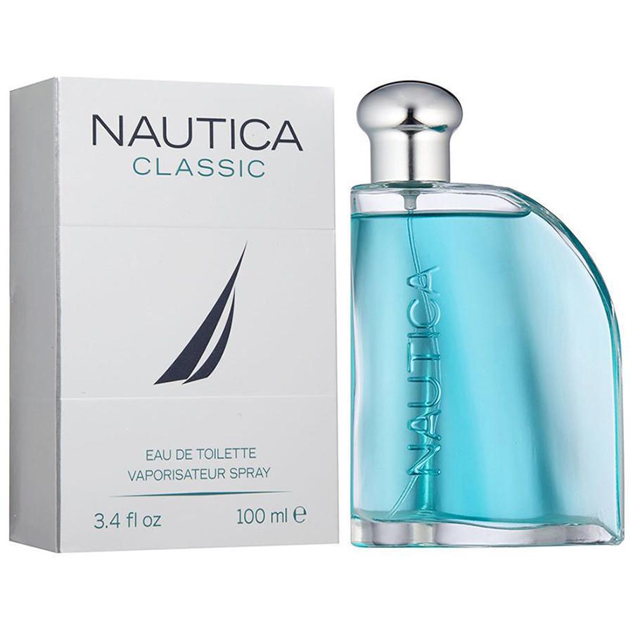 Nautica by Nautica for Men 3.4 oz EDT spray, sail-shaped bottle