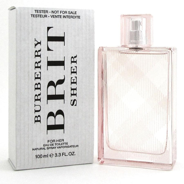 Photo of Burberry Brit Sheer by Burberry for Women 3.4 oz EDT Spray Tester