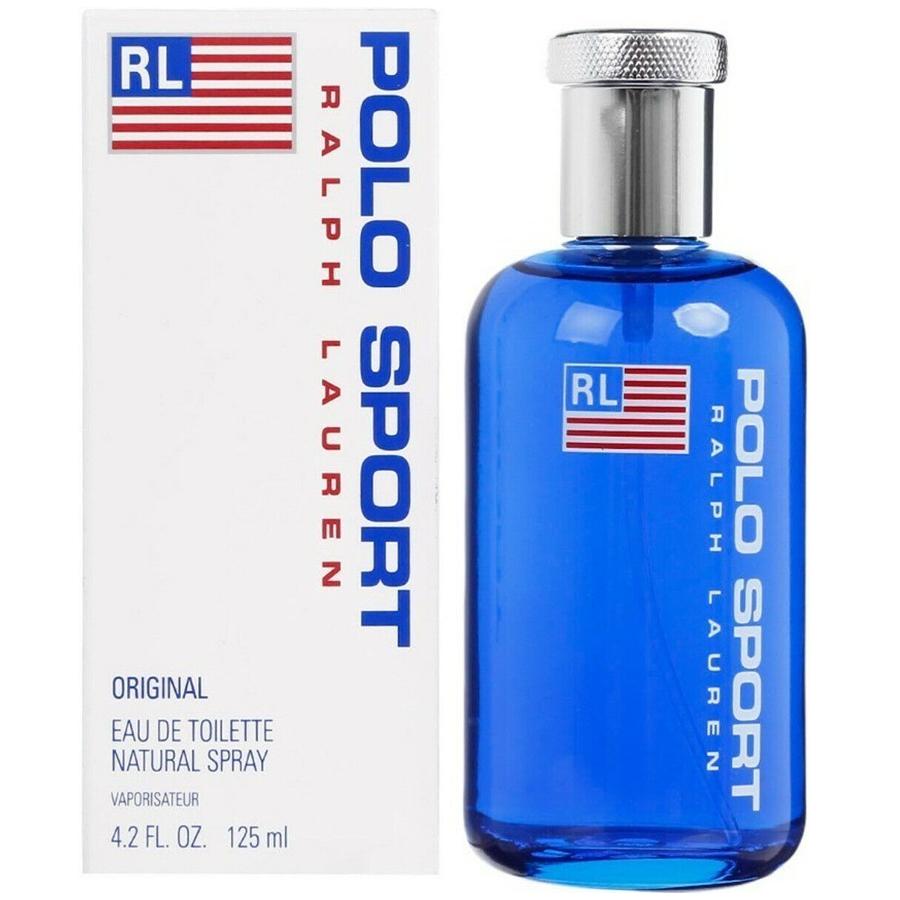 Polo Sport by Ralph Lauren men’s EDT 4.2 oz blue bottle