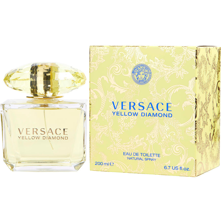 Yellow Diamond by Versace women’s EDT 6.7 oz yellow bottle