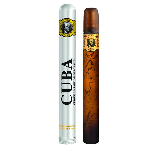 Cuba Gold 4-Piece Gift Set for Men | Cuba Paris EDT | PLA