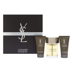 L'Homme by Yves Saint Laurent for Men 3.4 oz EDT Gift Set