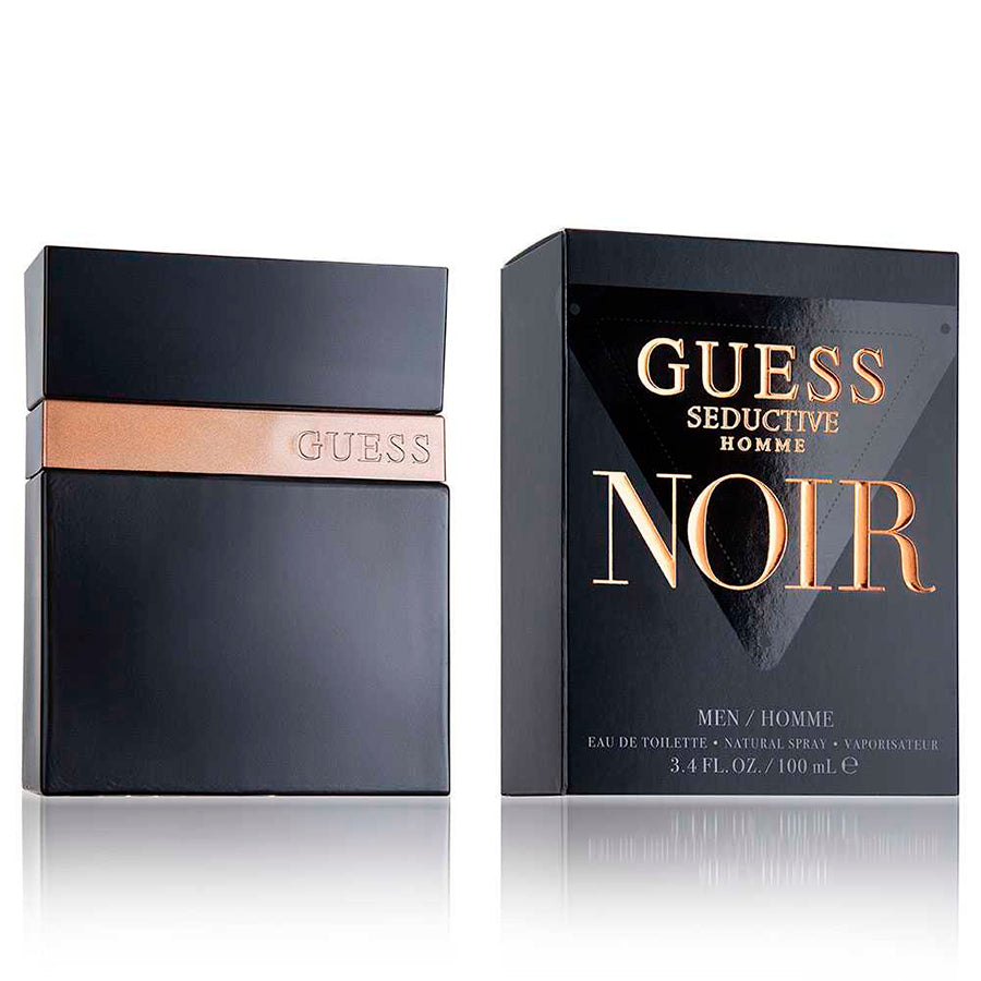 Guess Seductive Noir EDT 3.4 oz black bottle for men