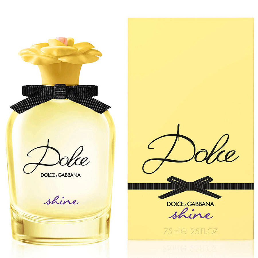 Dolce Shine by Dolce & Gabbana 2.5 oz women’s EDP yellow flower-cap