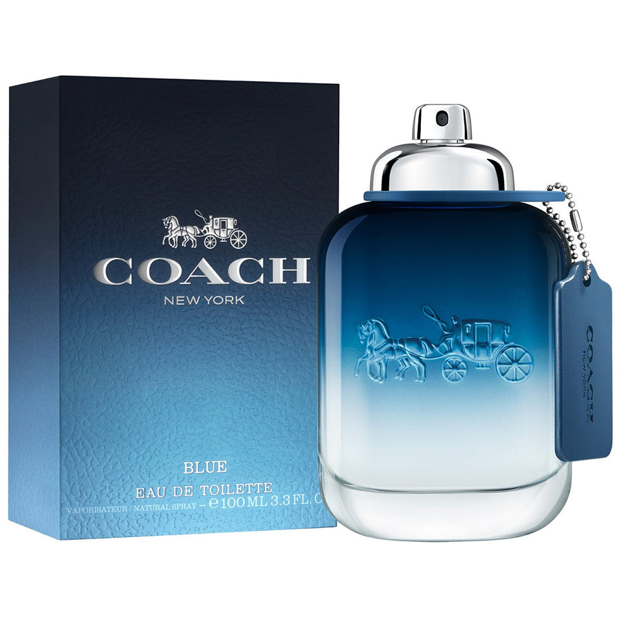 Coach Man Blue de Coach for Men botella con atomizador EDT de 3.4 oz, azul hombre