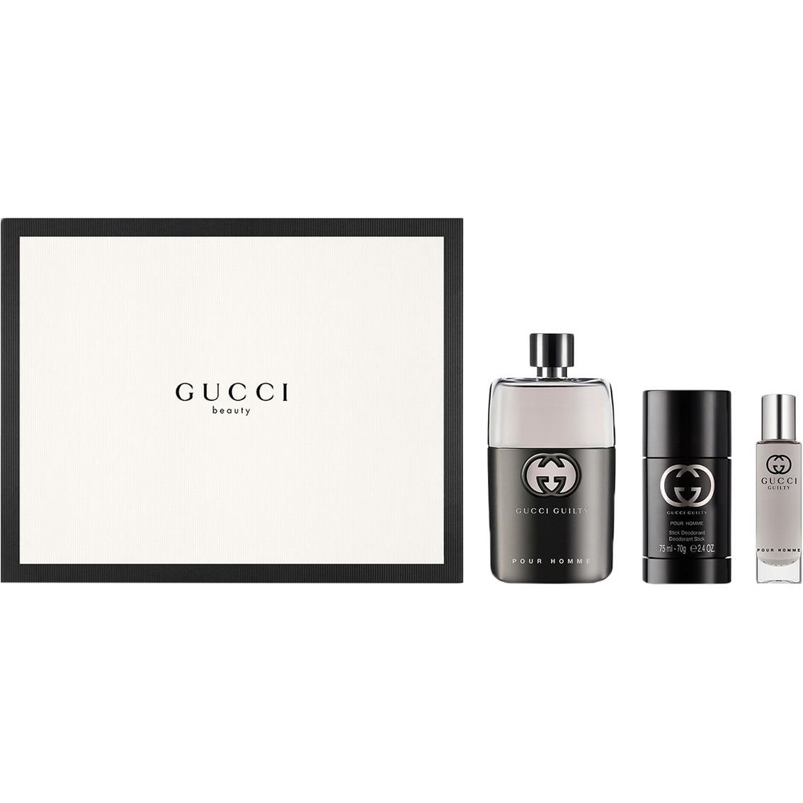Foto de Gucci Guilty Pour Homme de Gucci para hombre, set de regalo EDT de 3,0 oz