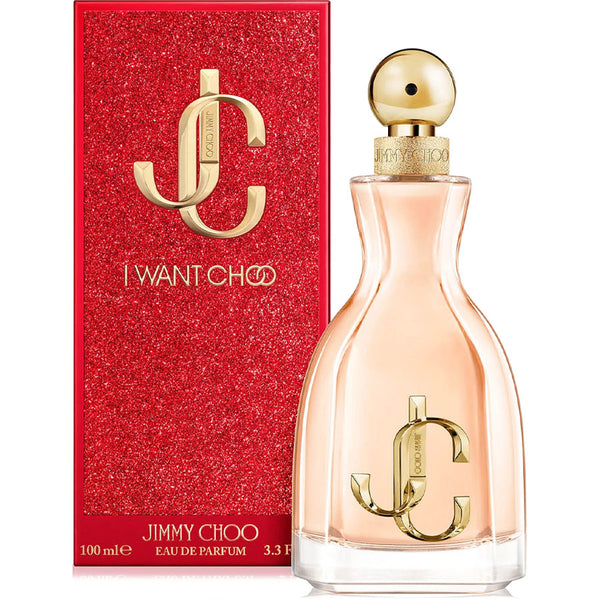 Jimmy Choo I Want Choo women’s EDP spray 3.4 oz faceted bottle
