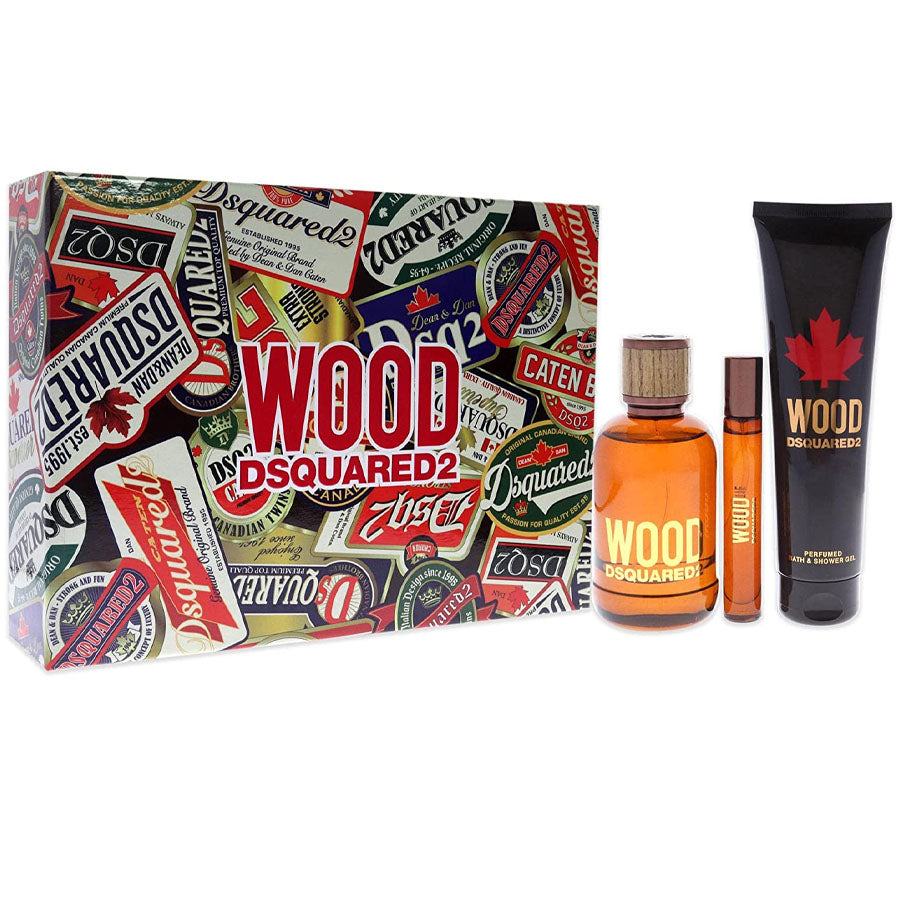 Wood Homme M-3.4-EDT-3PC - Perfumes Los Ángeles