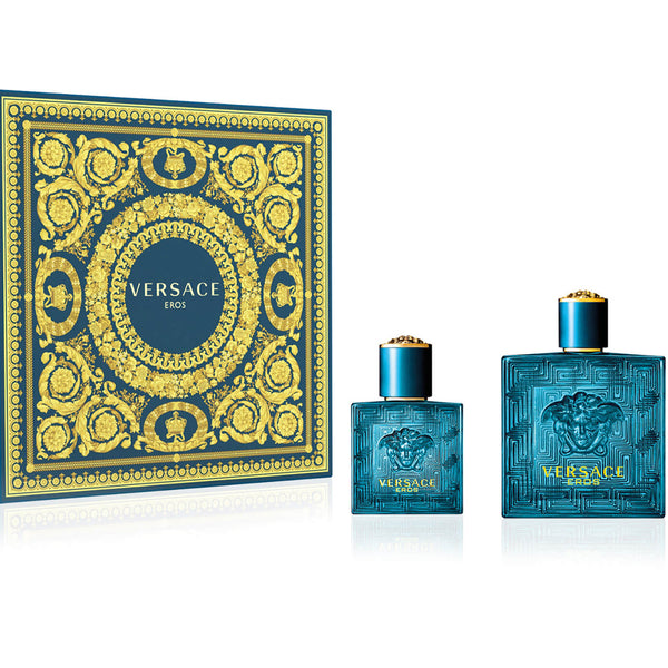 Photo of Eros by Versace for Men 3.4 oz EDT 2 PC Gift Set