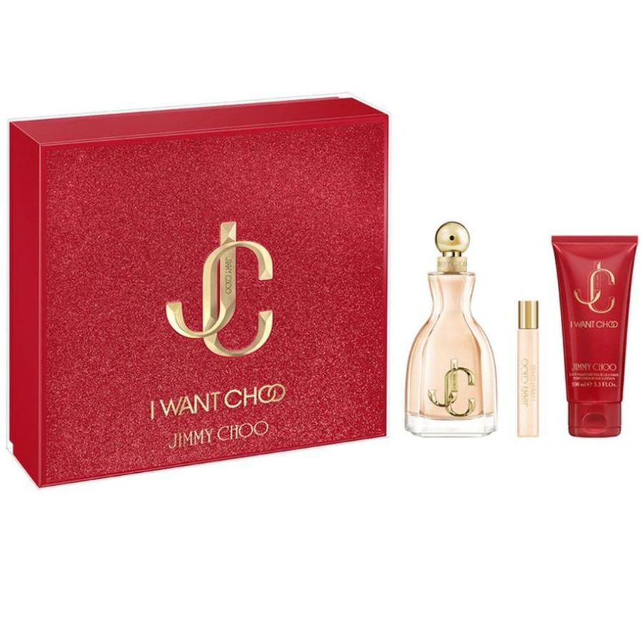 Jimmy Choo I Want Choo women’s EDP 3.4 oz 3-piece gift set