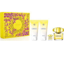 Yellow Diamond by Versace for Women 3.0 oz EDT 4pc Gift Set